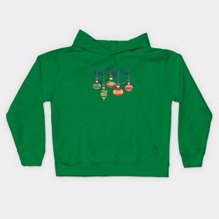 christmas ornaments Kids Hoodie